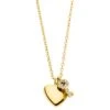 Key To Heart Halskette | 18K Vergoldet