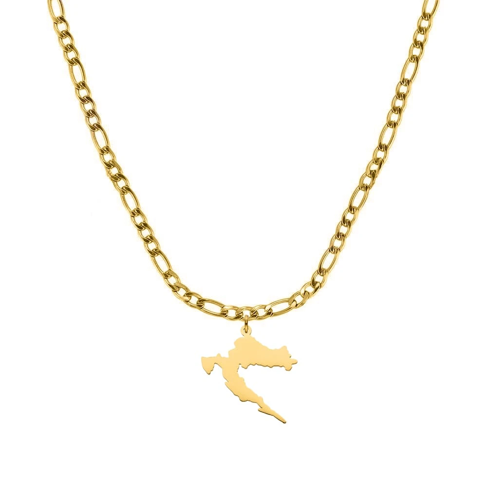 Nations Kette | 18K Vergoldet | Classic – Bild 19