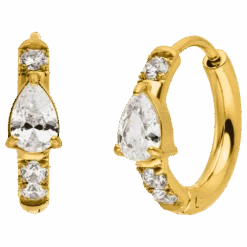 Linnea Ohrringe | 18K Vergoldet