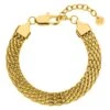 Mesh Armband | 18K Vergoldet