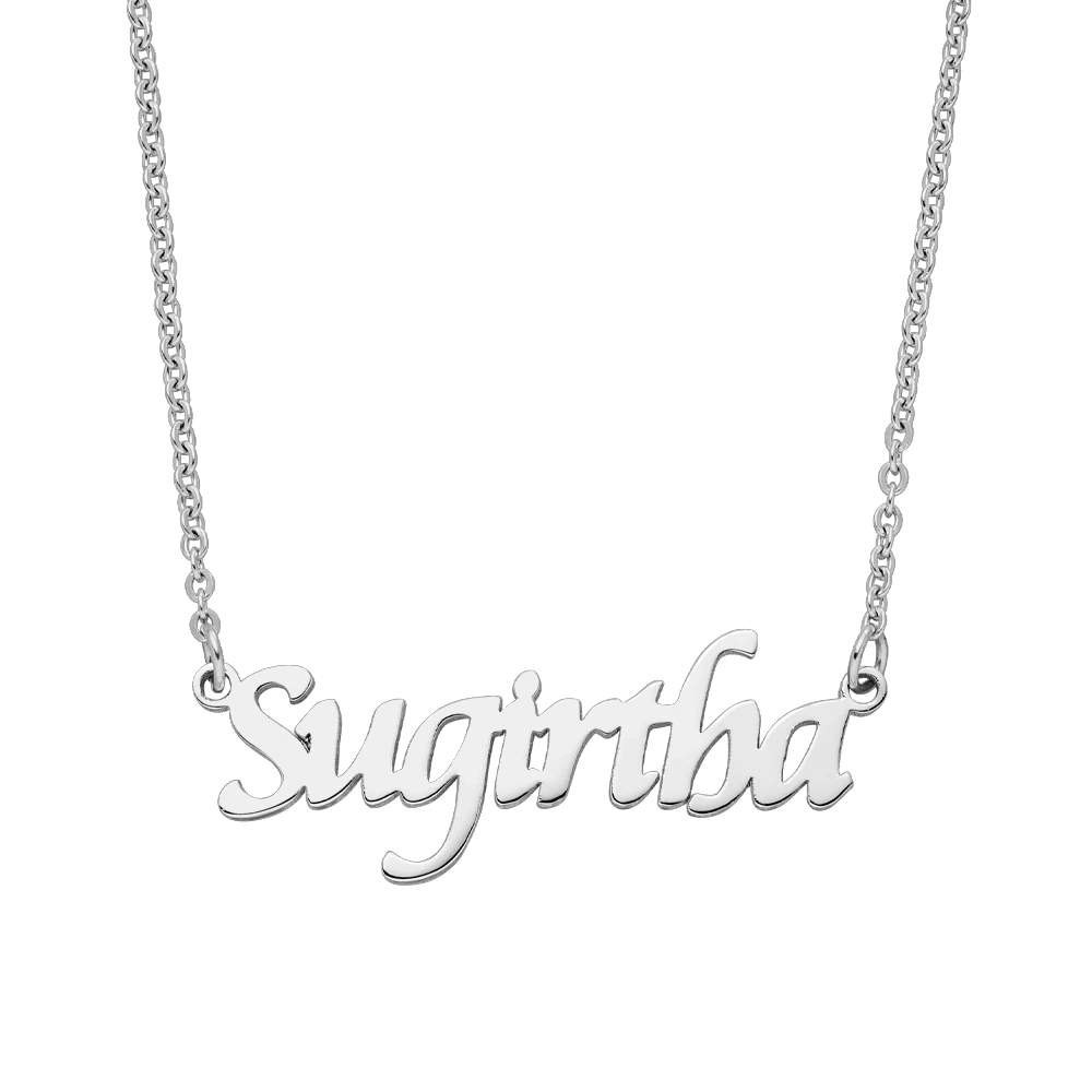 Namenskette Waagerecht | 18K Vergoldet – Bild 6