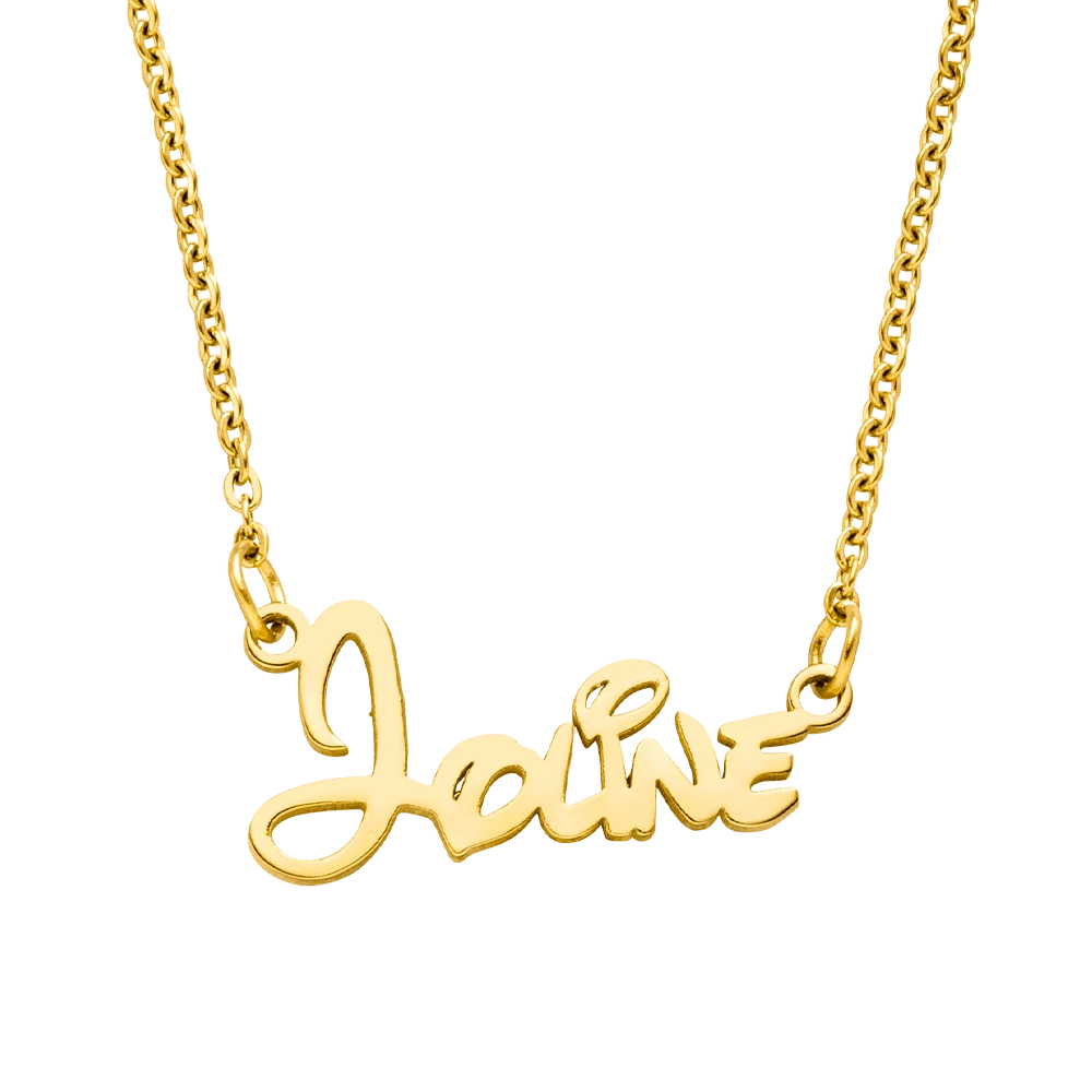 Namenskette Sidney | 18K Vergoldet