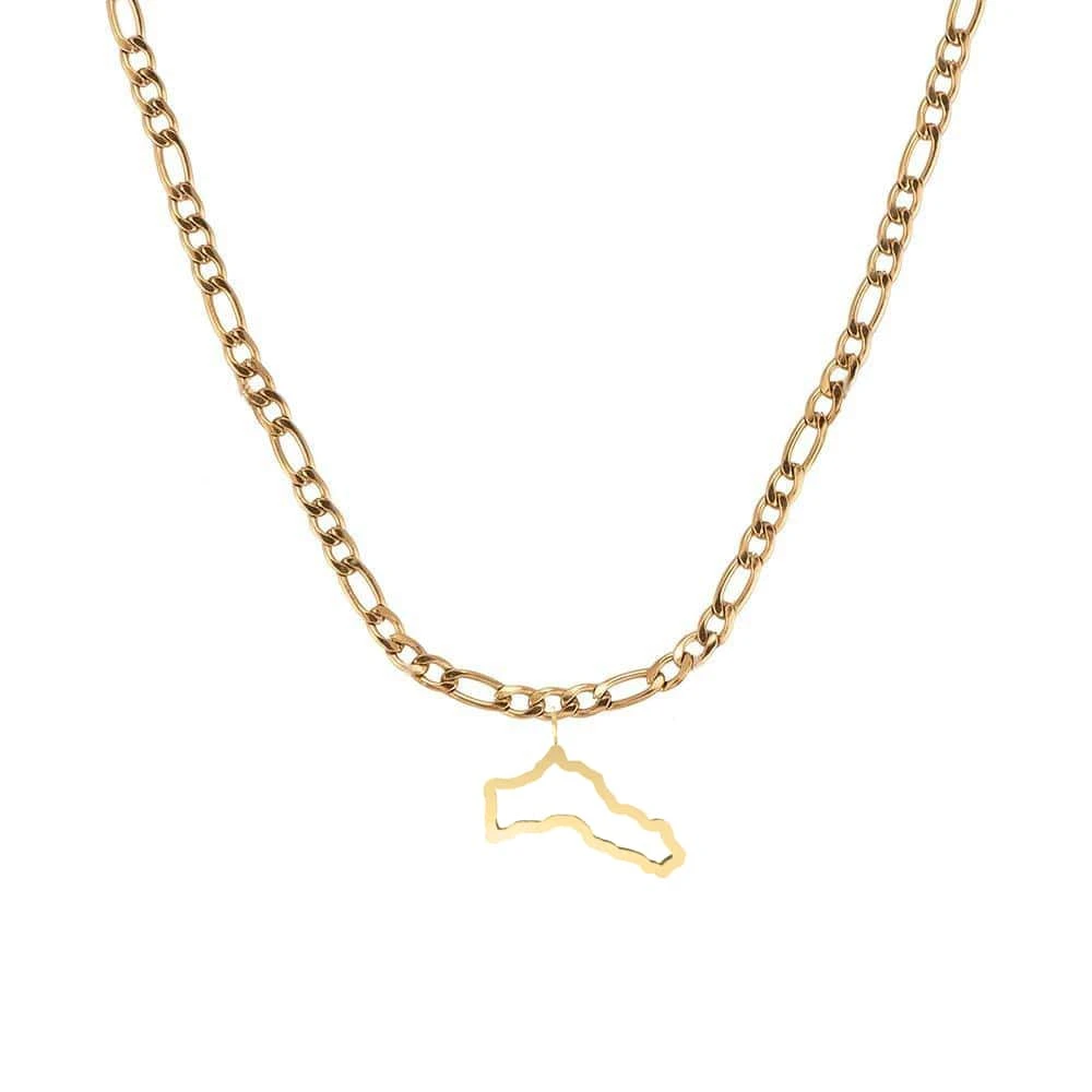 Nations Kette | 18K Vergoldet | Classic – Bild 20