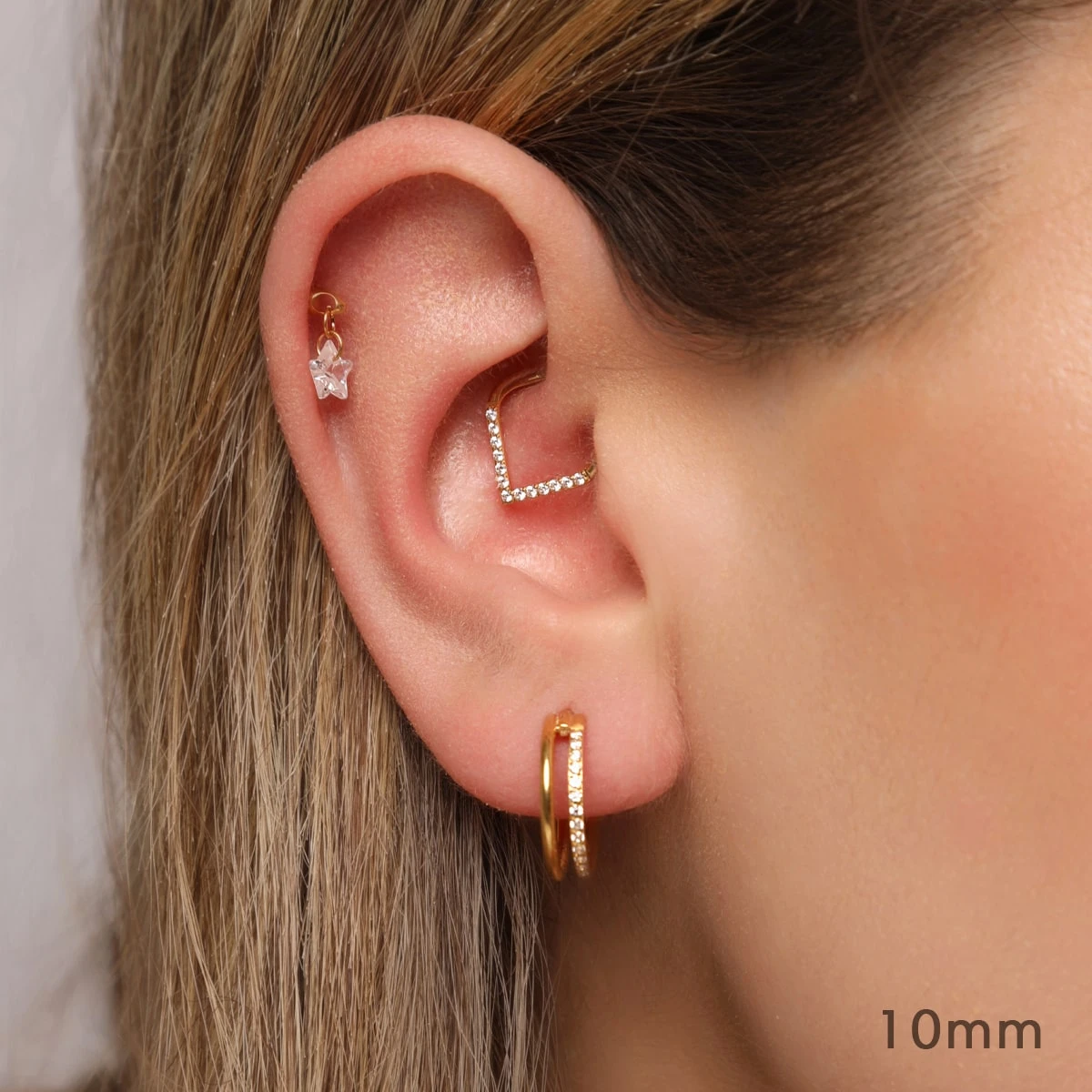 Peaky Clicker Piercing | Titan â Bild 2