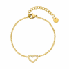 Shine Heart Armband | 18K Vergoldet