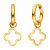 Simple Clover Ohrringe | 18K Vergoldet