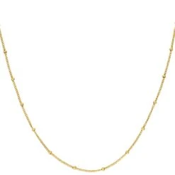 Simple Dots Halskette | 18K Vergoldet