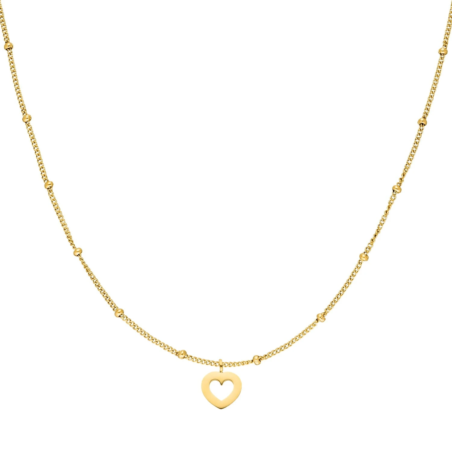 Dots Letter Halskette | 18K Vergoldet – Bild 9