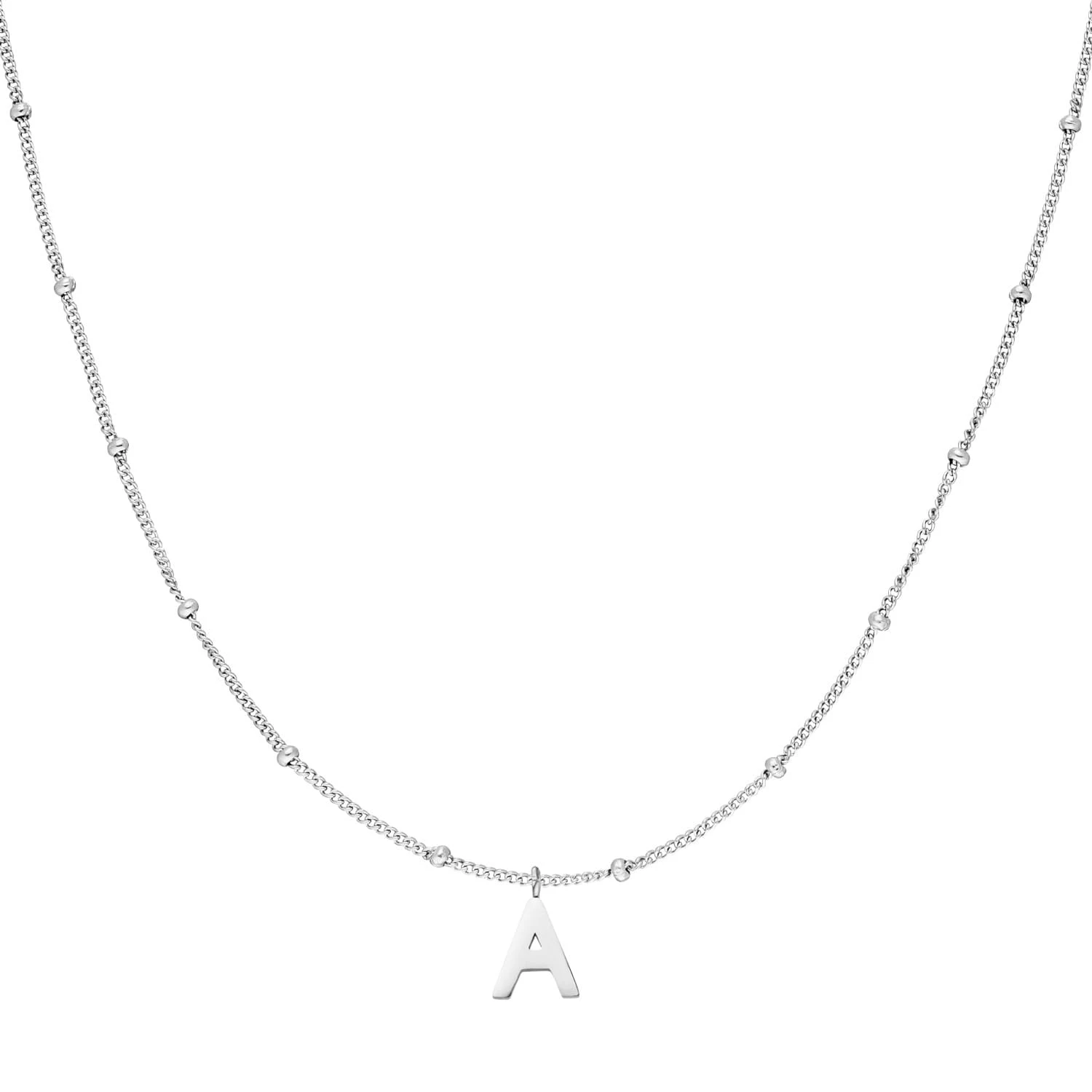 Dots Letter Halskette | 18K Vergoldet – Bild 8