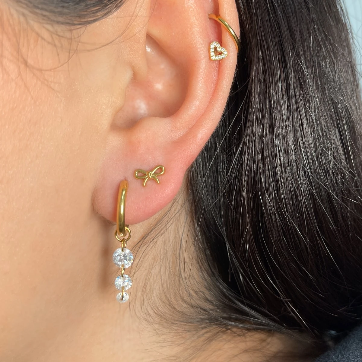 Starlight Ohrringe | 18K Vergoldet – Bild 3