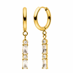 Stripe Ohrringe | 18K Vergoldet