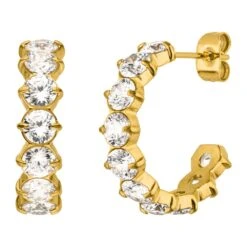 Sunset Kreolen | 18K Vergoldet