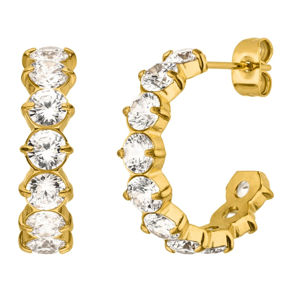 Sunset Kreolen | 18K Vergoldet