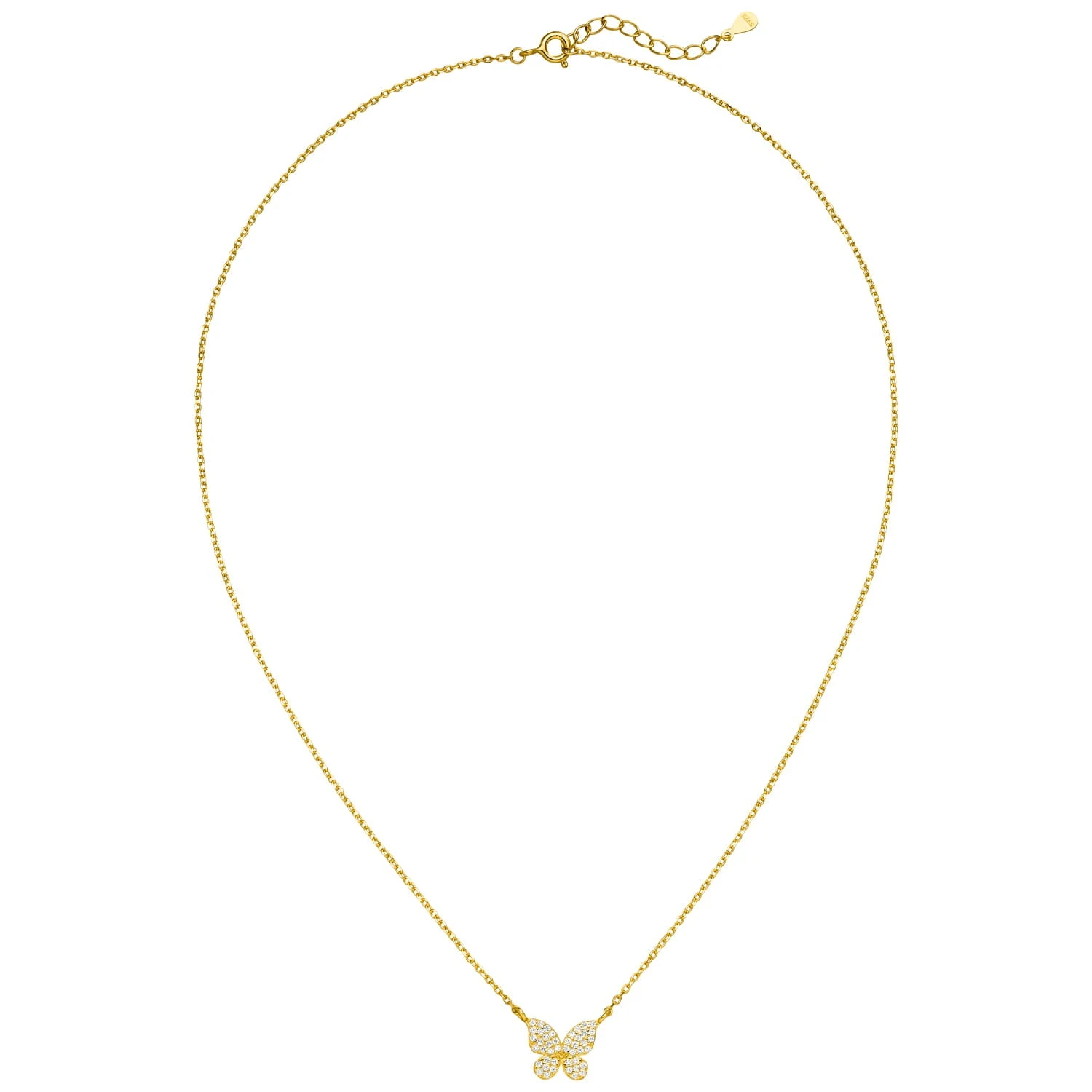 Sweet Butterfly Kette | 925 Echtsilber – Bild 3