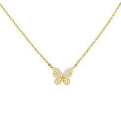 Sweet Butterfly Kette | 925 Echtsilber
