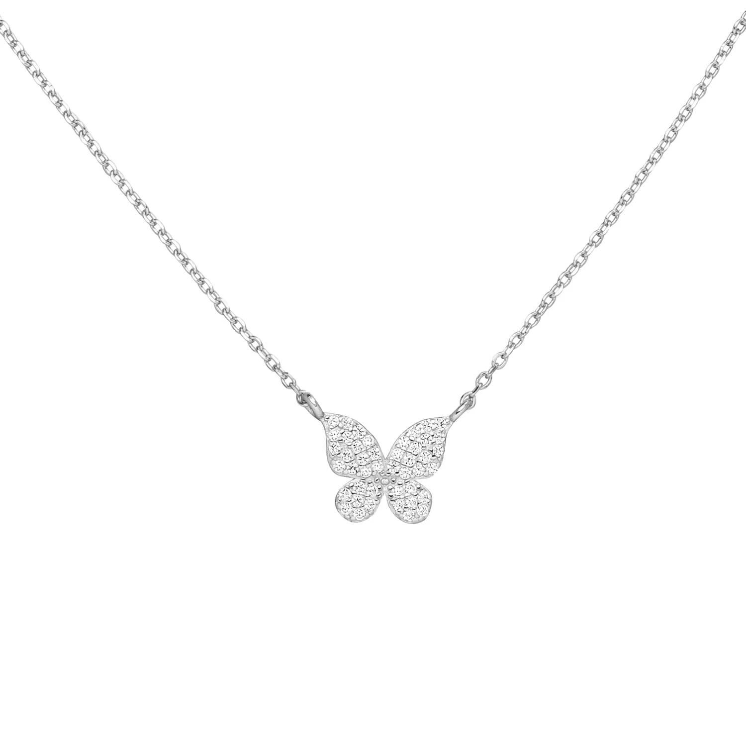 Sweet Butterfly Kette | 925 Echtsilber – Bild 4