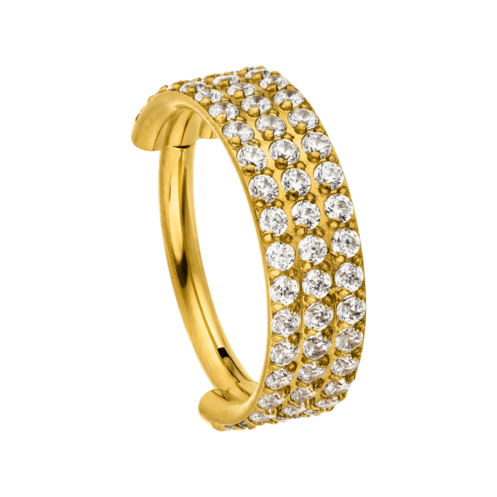 Triple Conch Piercing | Titan – Bild 5