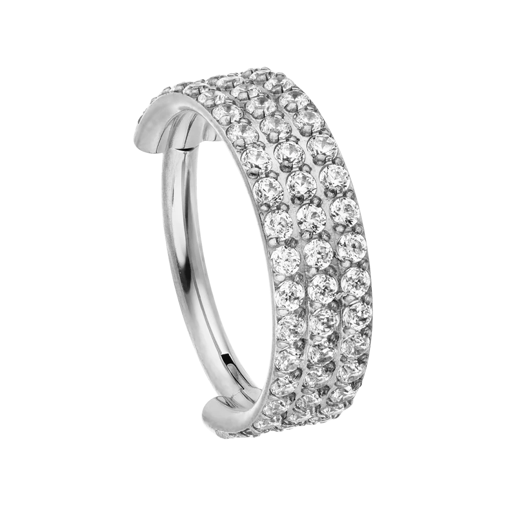 Triple Conch Piercing | Titan – Bild 7