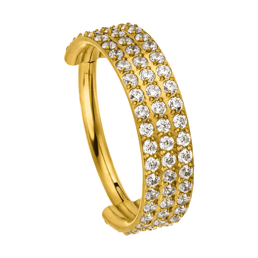 Triple Conch Piercing | Titan