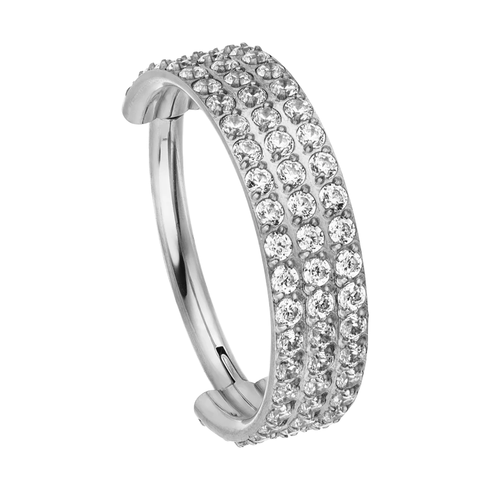 Triple Conch Piercing | Titan – Bild 6