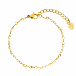 Unlimited Heart Fußkette | 18K Vergoldet