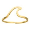 Wave Ring | 18K Vergoldet